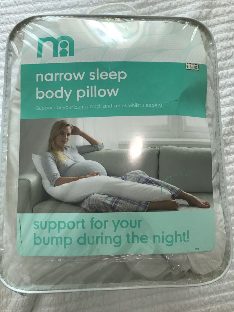 Narrow sleep body store pillow