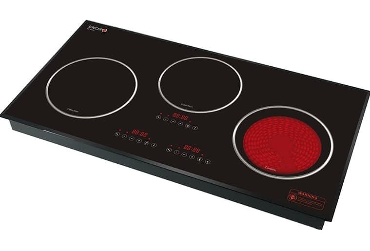 Brand New Sincero Trio Electric Ceramic Induction Cooktops