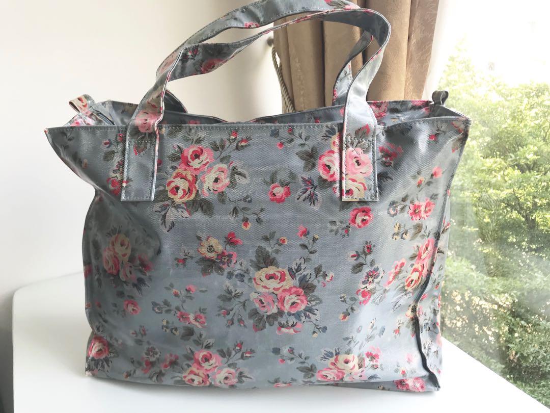 Cath kidston grey floral bag hotsell