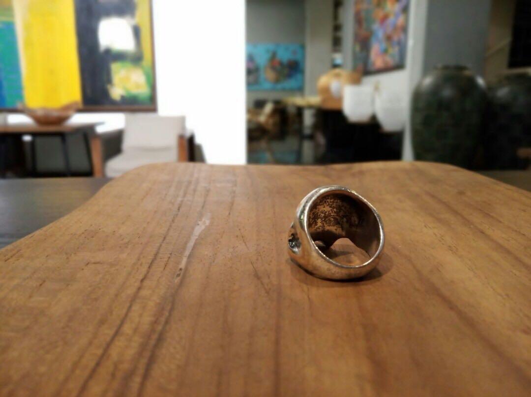 Cincin Tengkorak H M Skull Ring