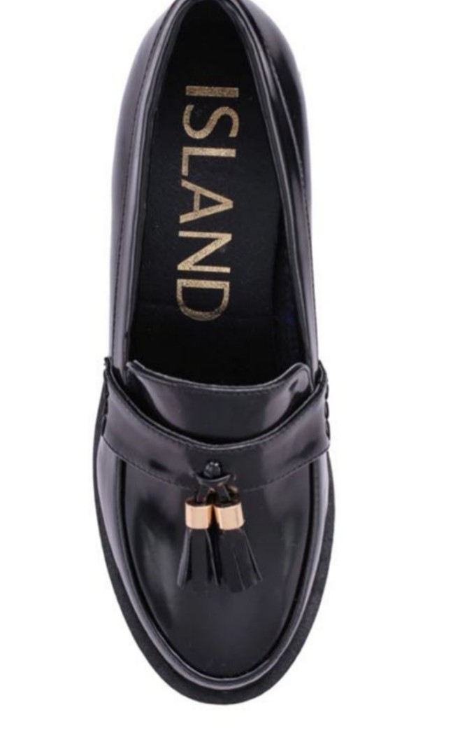River island heeled loafers top
