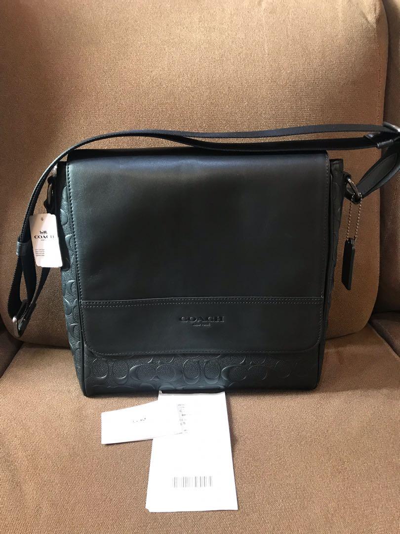 coach black sling bag price