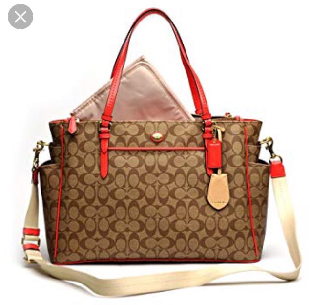 coach peyton diaper bag