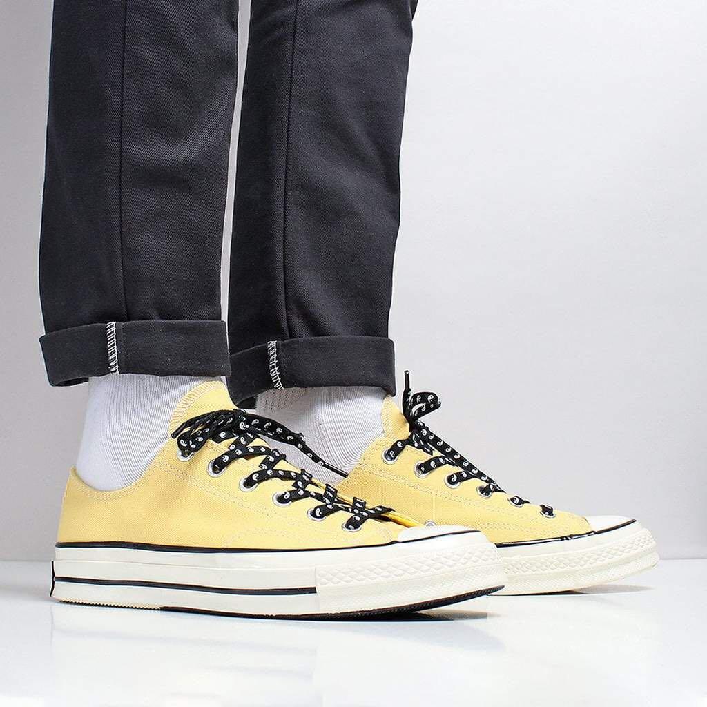 CONVERSE Shoes Chuck 70 OX Butter Yellow, Men's Fashion, Footwear, Sneakers  on Carousell