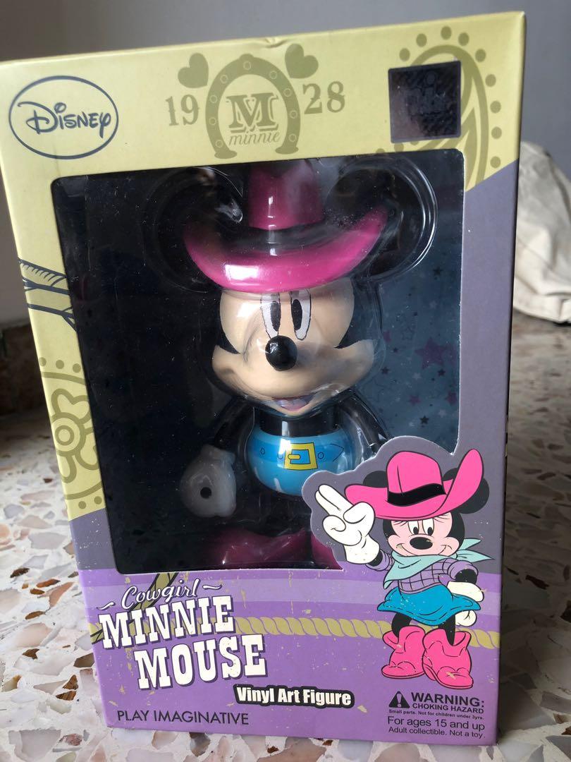 Minnie Mouse Borsa A Tracolla A Forma Di Stivale Da Cowgirl, 29,5 X 32 X 6,3 Cm, In PU, Con Cerniera E Cinghia Regolabile, Ufficiale Disney