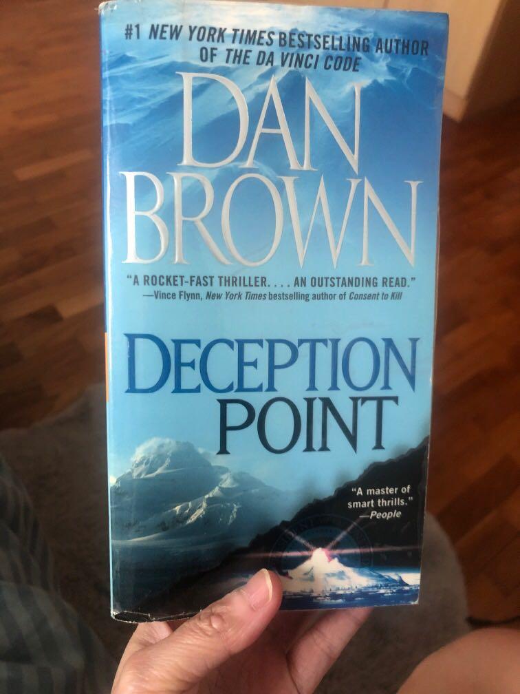 Dan Brown Deception Point Books Stationery Fiction On Carousell
