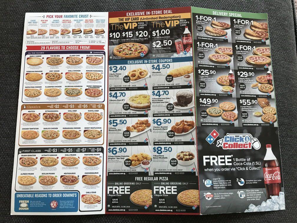 Dominos exclusive voucher_unlimited redemption till 31st Dec, Food