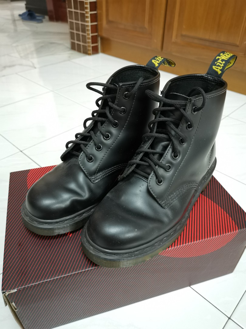 High cut top doc martens