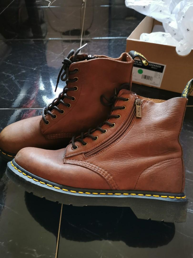 dr martens zip pascal grizzly