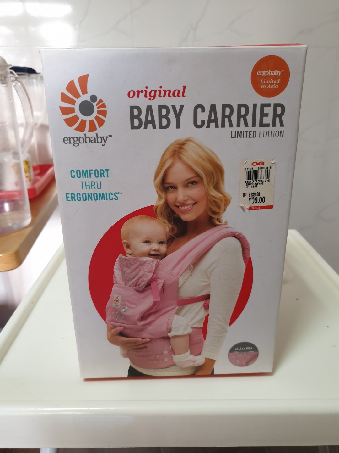 Ergo pink baby carrier outlet