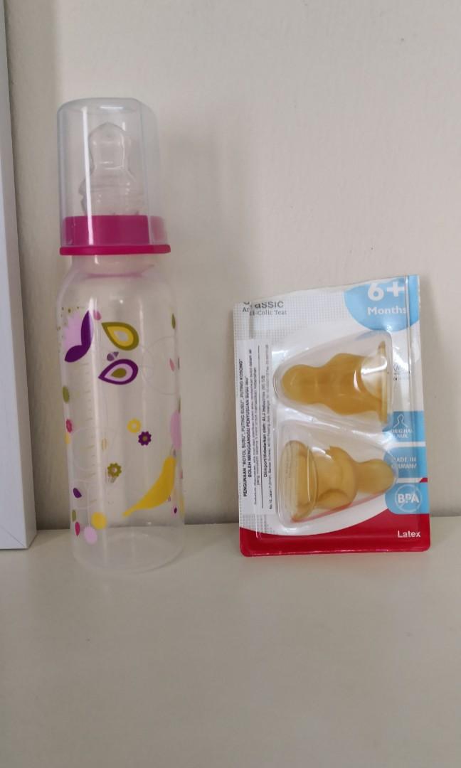 nuk latex bottle