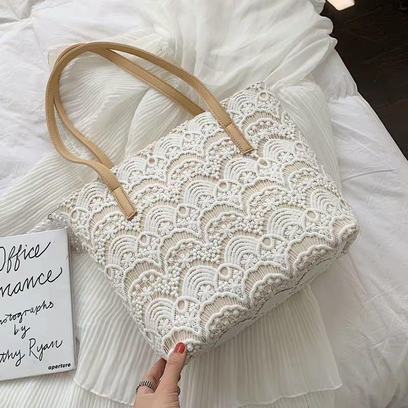 crochet lace bag