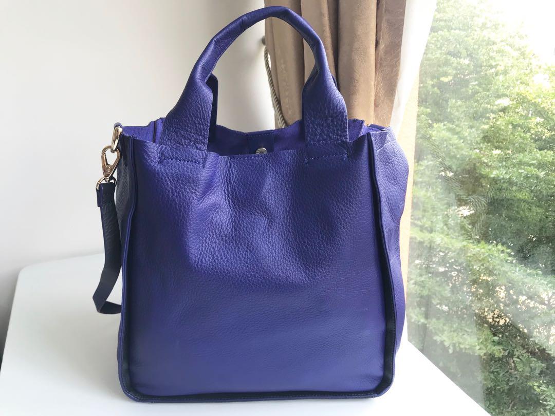 Gap cheap leather tote