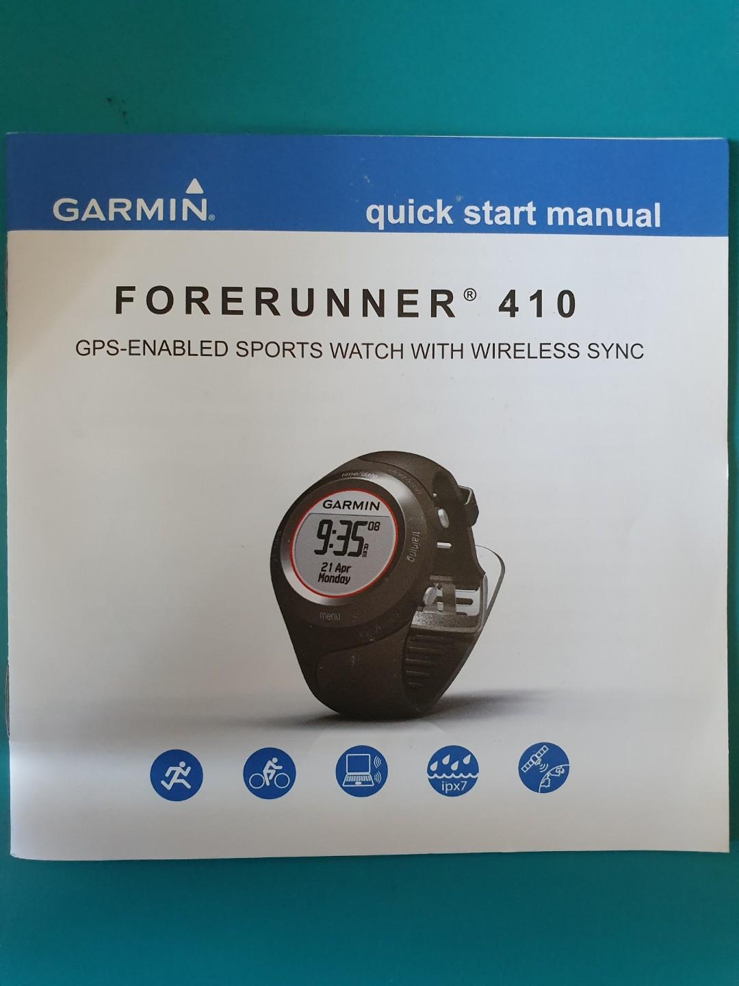 Garmin Forerunner 410 Mobile Phones Gadgets Wearables Smart
