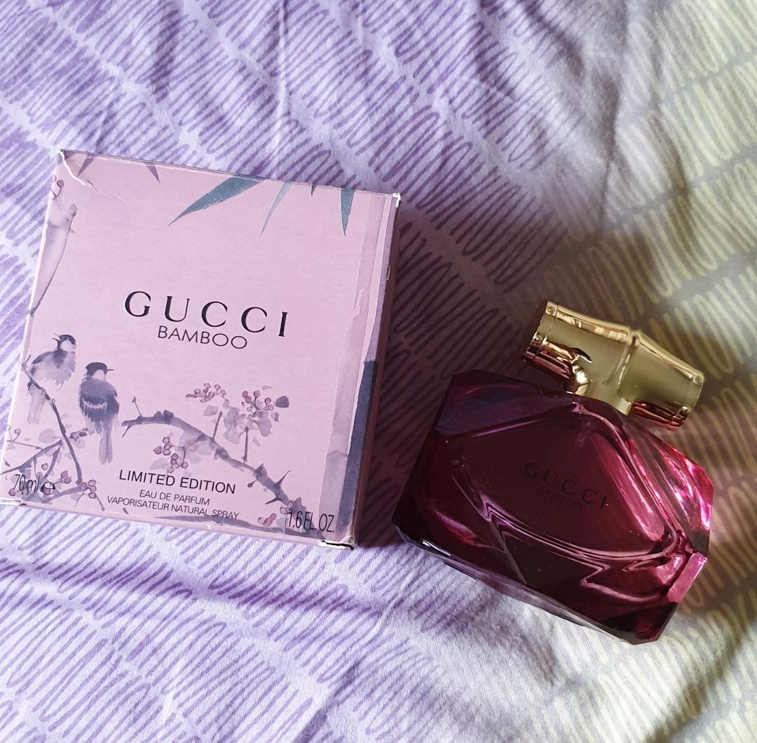 gucci bamboo perfume limited edition