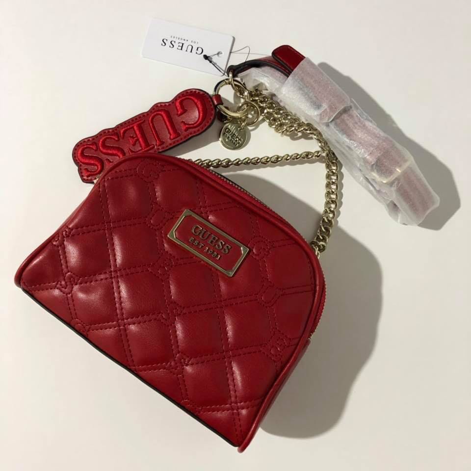 Guess Double Zip Crossbody Bag, Women's Fashion, Bags & Wallets, Cross