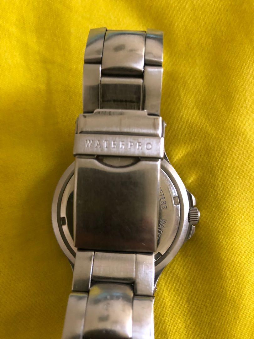 Guess Steel Waterpro 10 ATM watch Japan movement