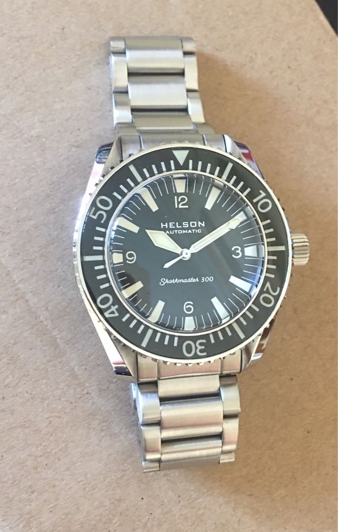 Helson Watch Omega seamaster 300 homage 