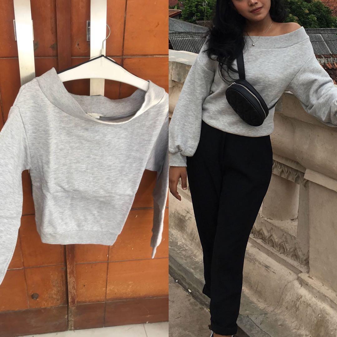 bahan sweater h&m