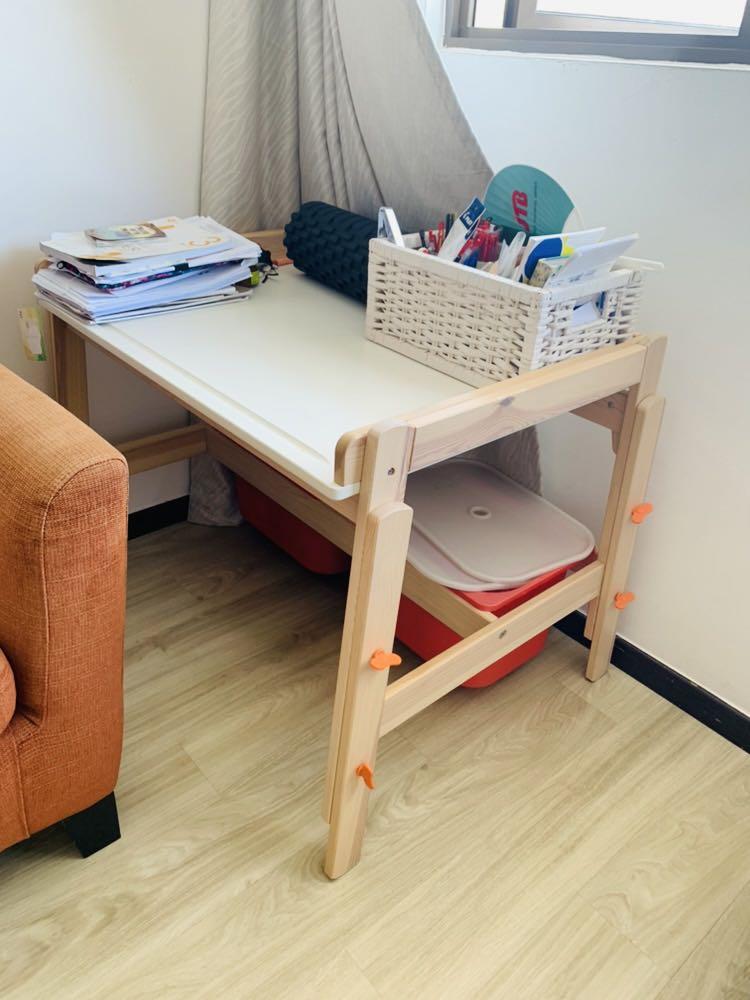 Ikea Adjustable Desk (for kids), Babies & Kids, Baby Nursery & Kids Furniture, Kids' Tables