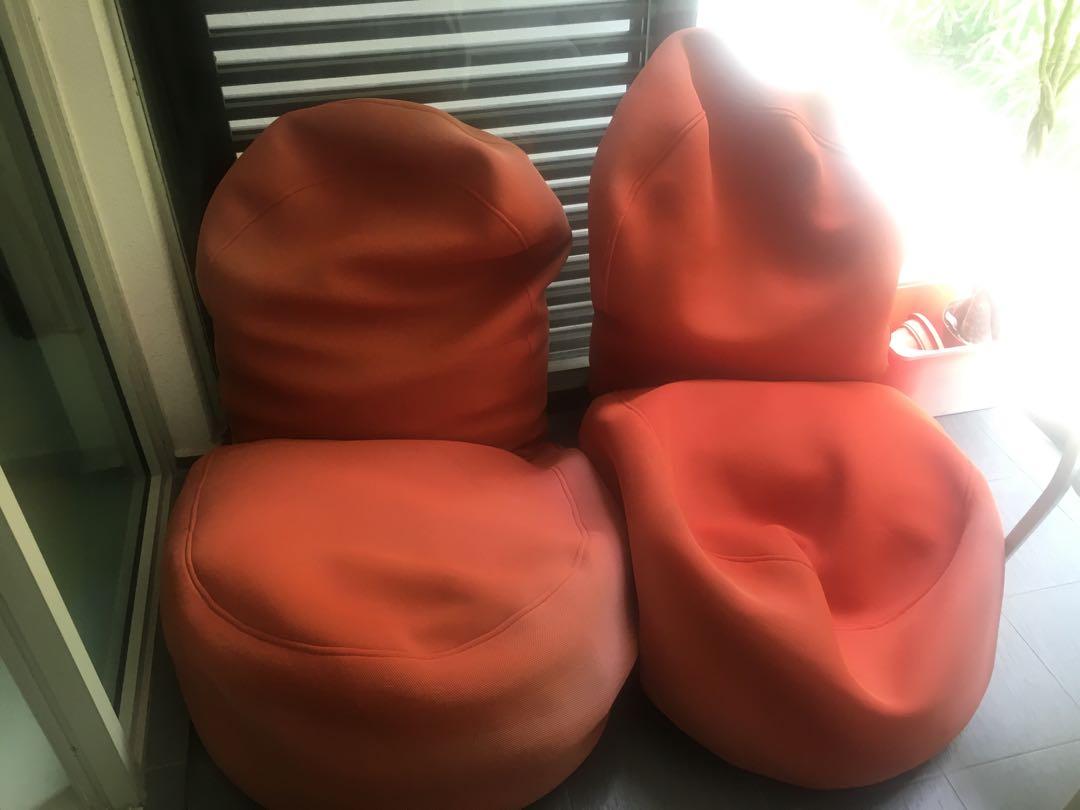 IKEA Bussan bean bag, Furniture & Home Living, Furniture, Chairs on