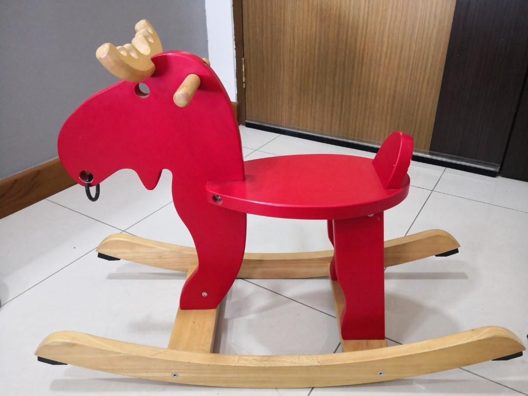 ikea ekorre rocking moose