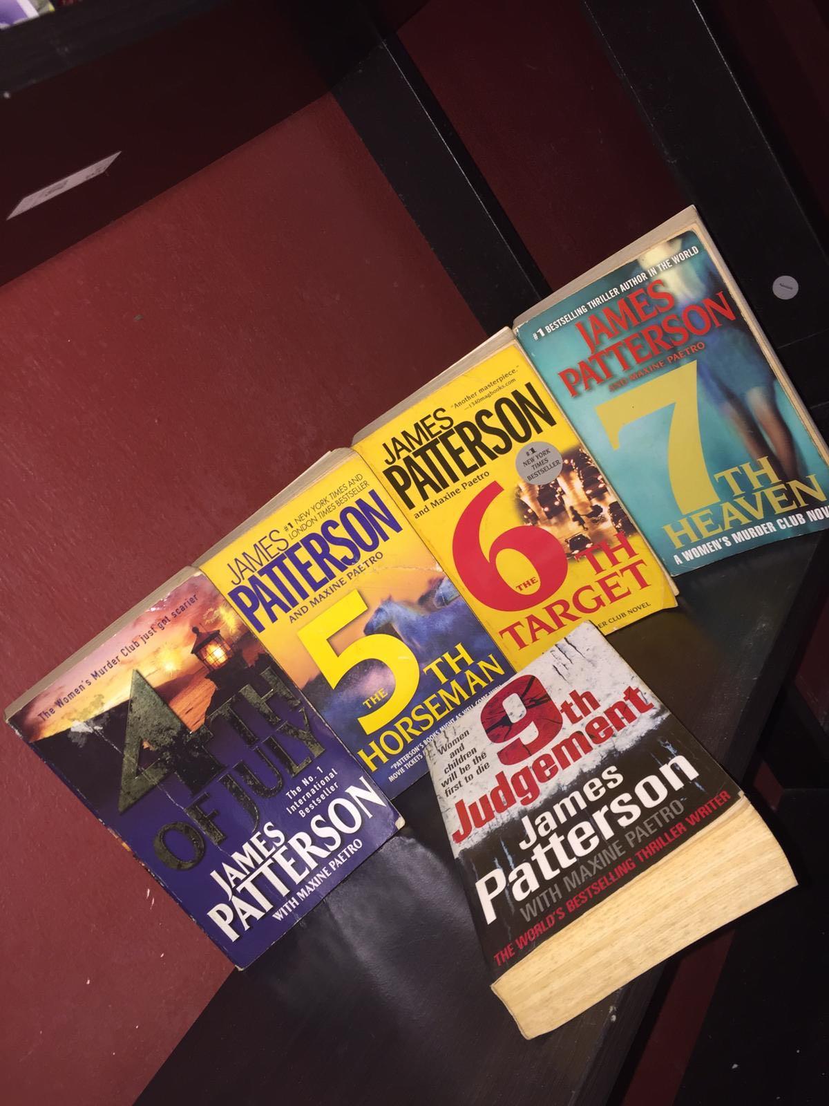 James Patterson Women S Murder Club Series Books Stationery