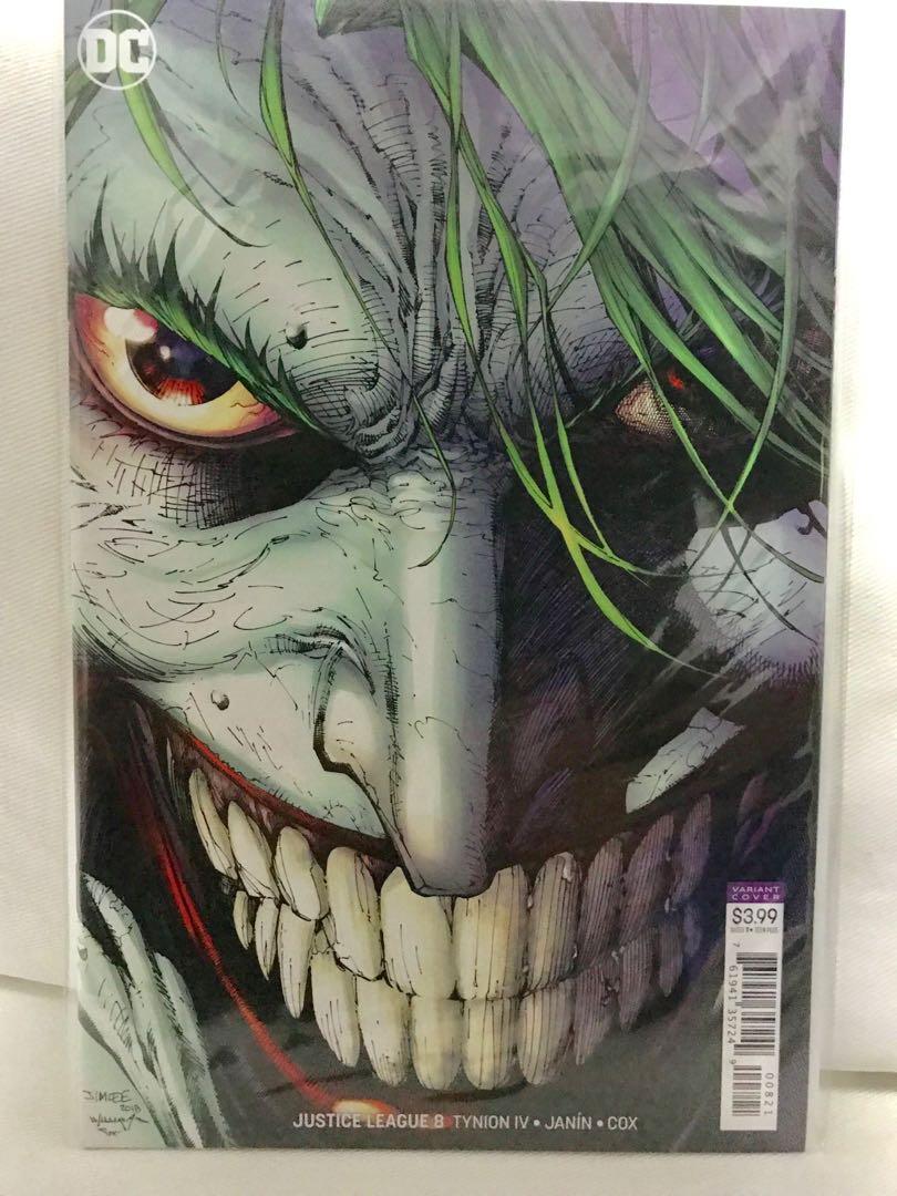 Justice League 12 2018 Lucio Parrillo Cover B Variant 1st Print DC Comics NM+