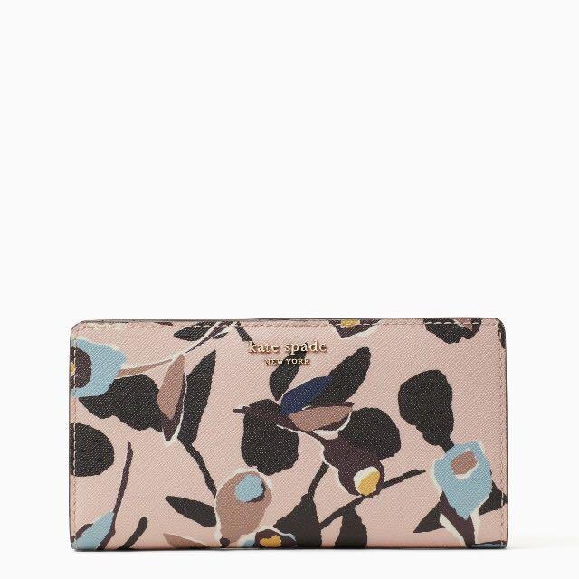 Kate spade pink floral wallet sales