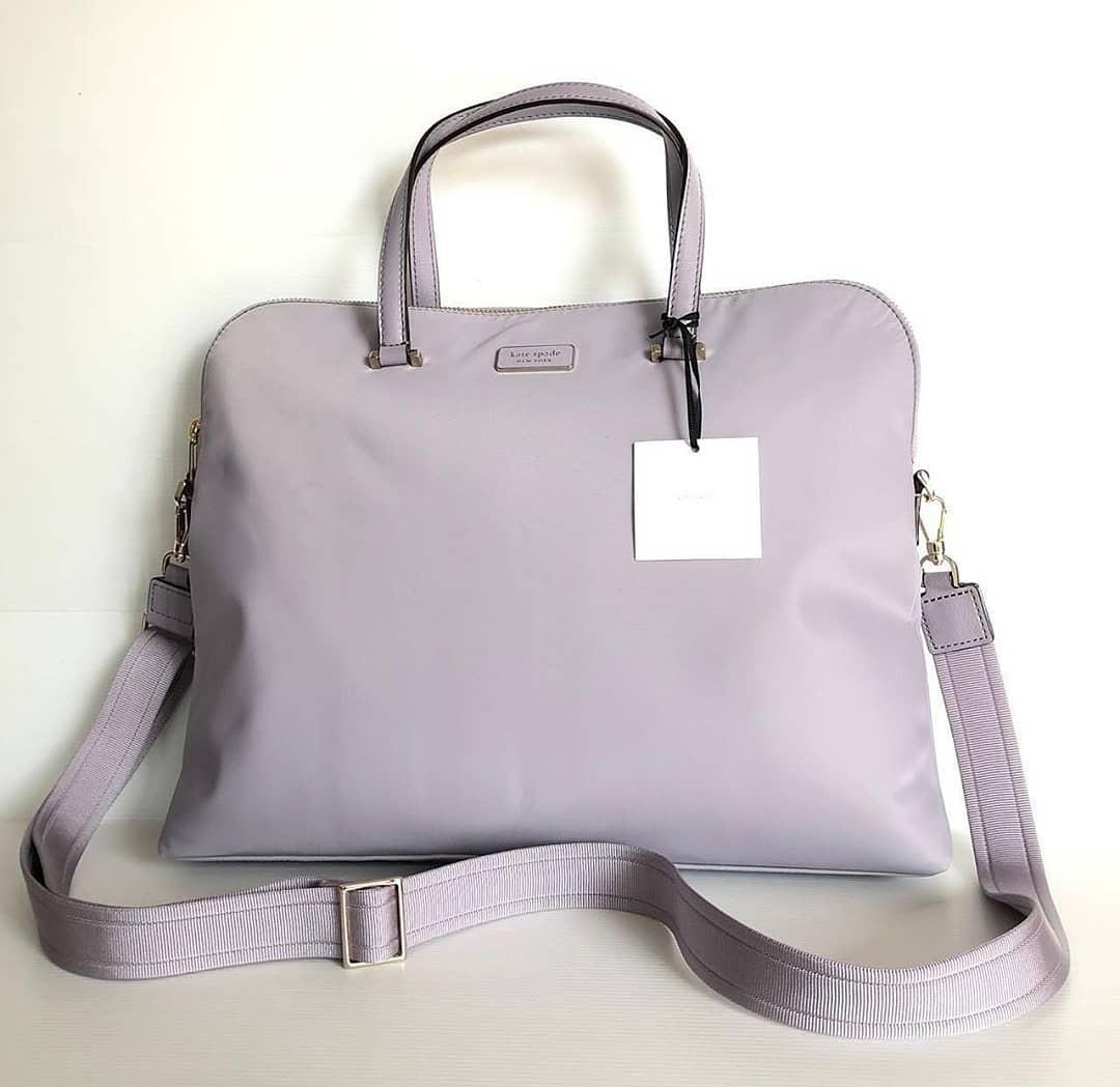 Kate Spade Dawn Laptop Bag, Icy Lavender