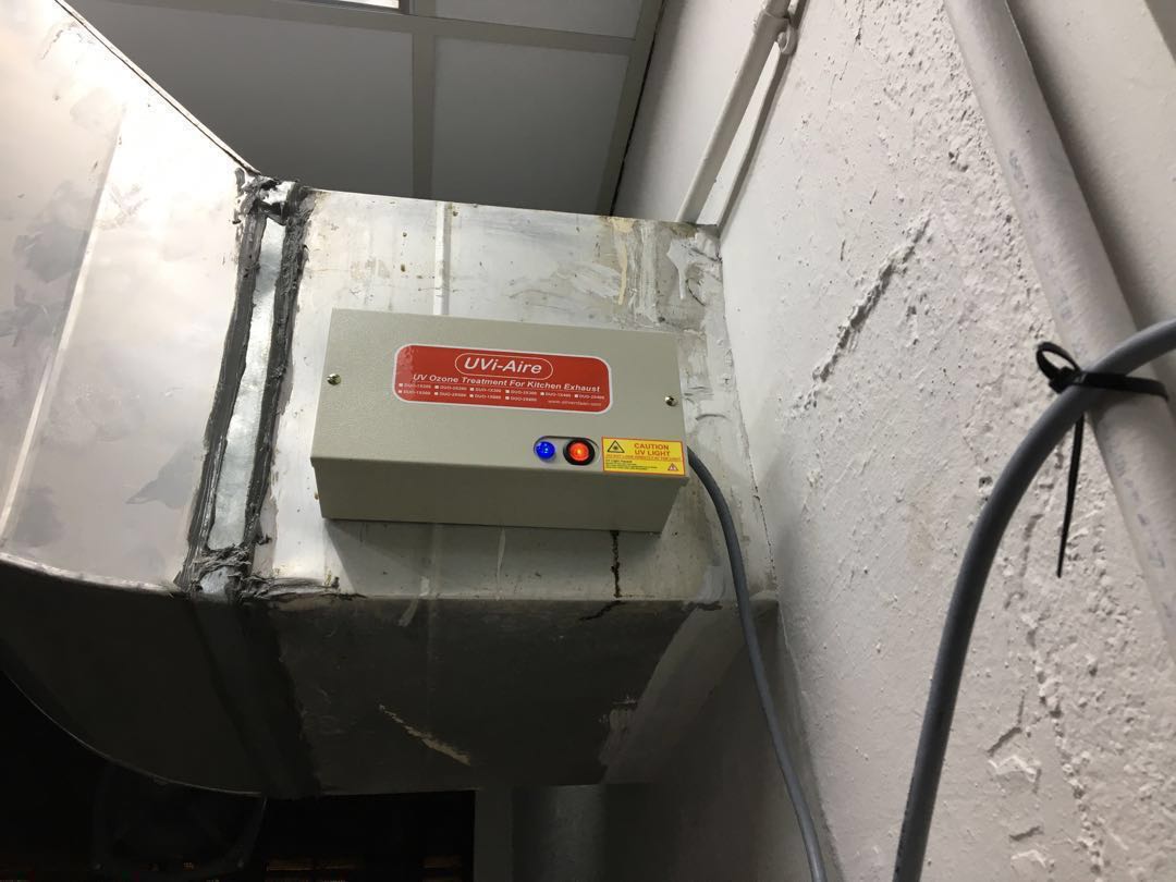 Kitchen exhaust air cleaner (SFA/NEA approved ...