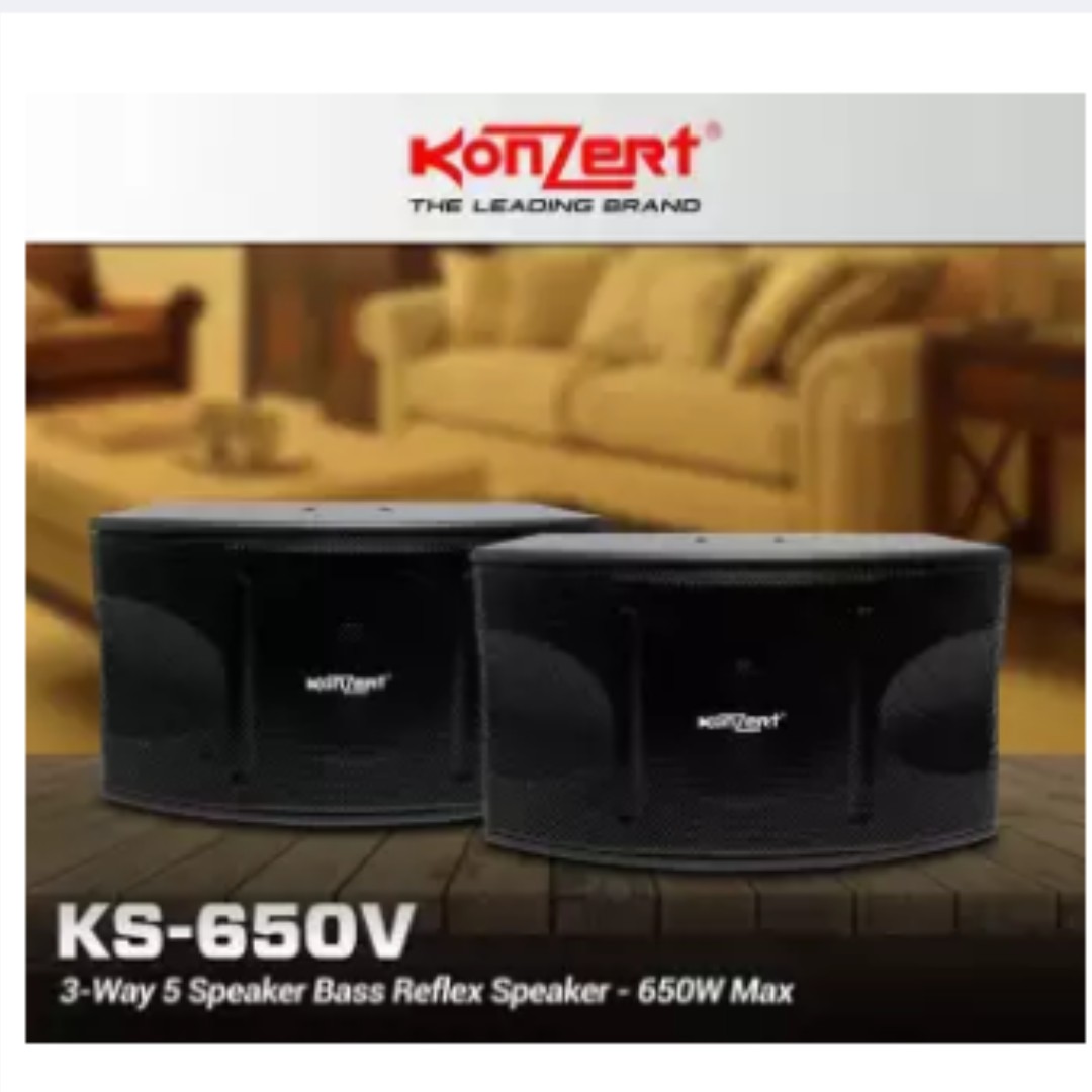 konzert speaker 650 watts