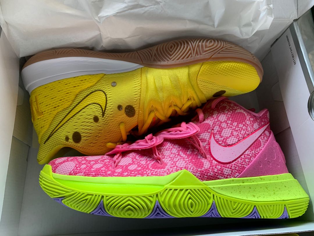 spongebob x nike kyrie 5