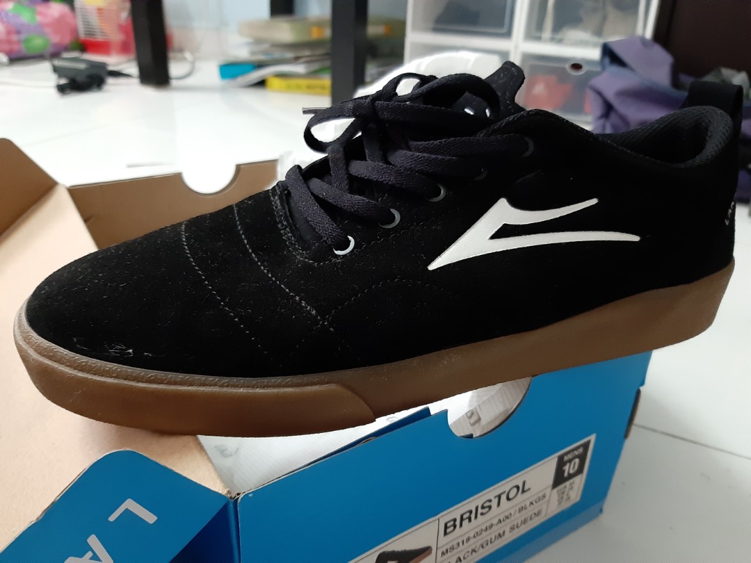 Lakai The Bristol Black Gum Men s Fashion Footwear Sneakers