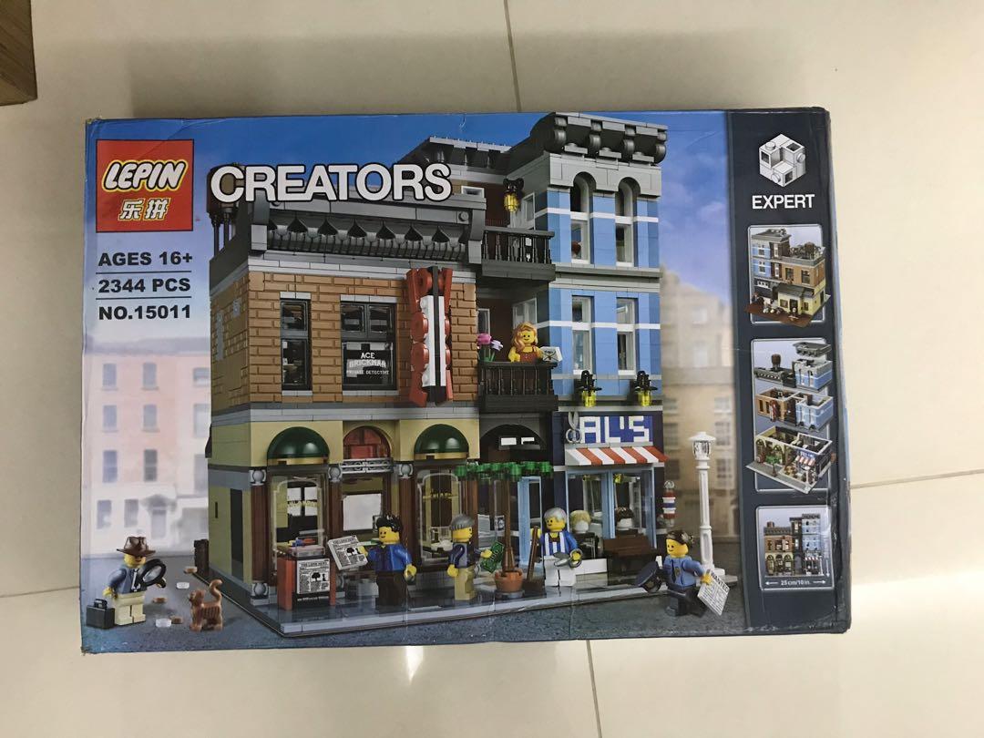 Lepin detective office top