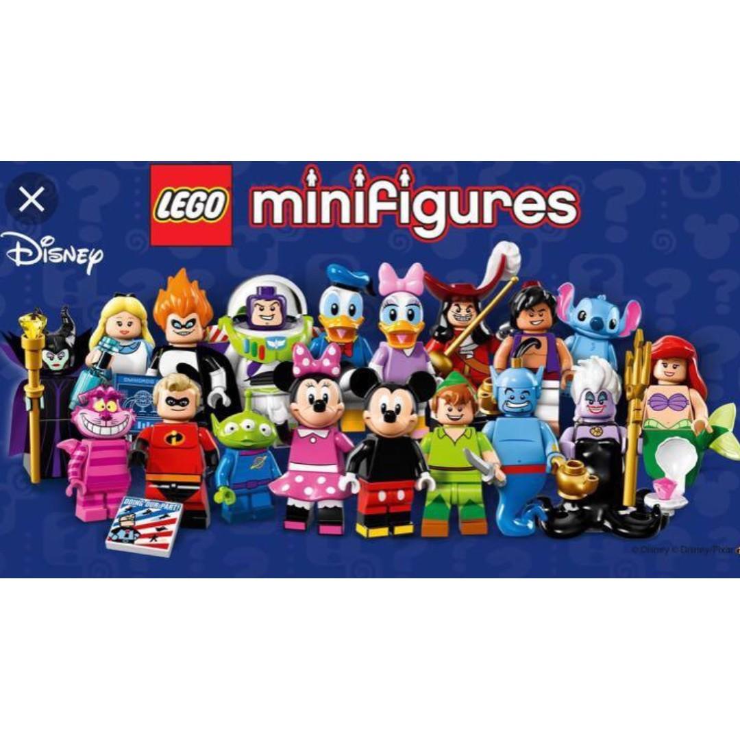 LEGO Disney Minifig Series 1 (71012) Complete Set Hobbies Toys