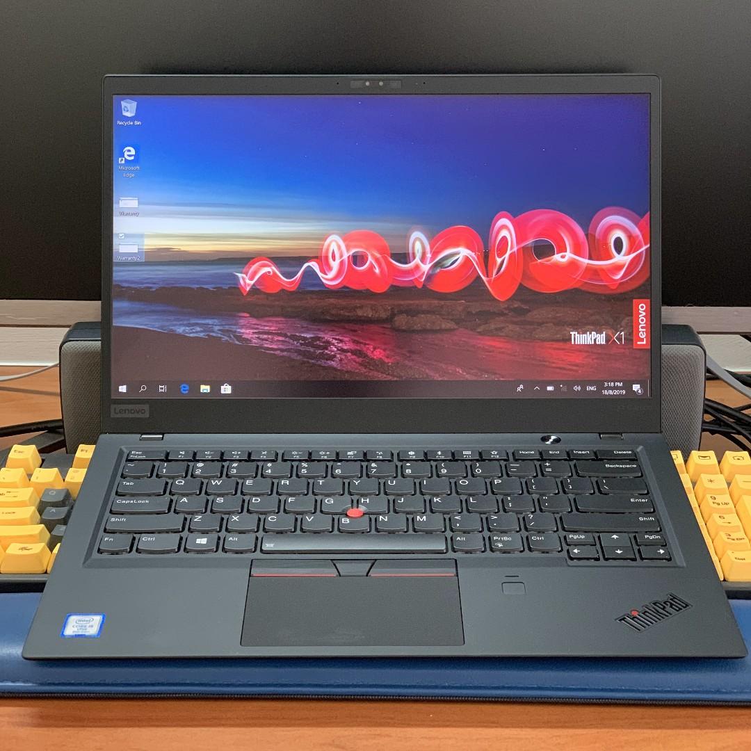 Lenovo Thinkpad X1 Carbon 6th Gen 2018 Electronics Computers Laptops On Carousell