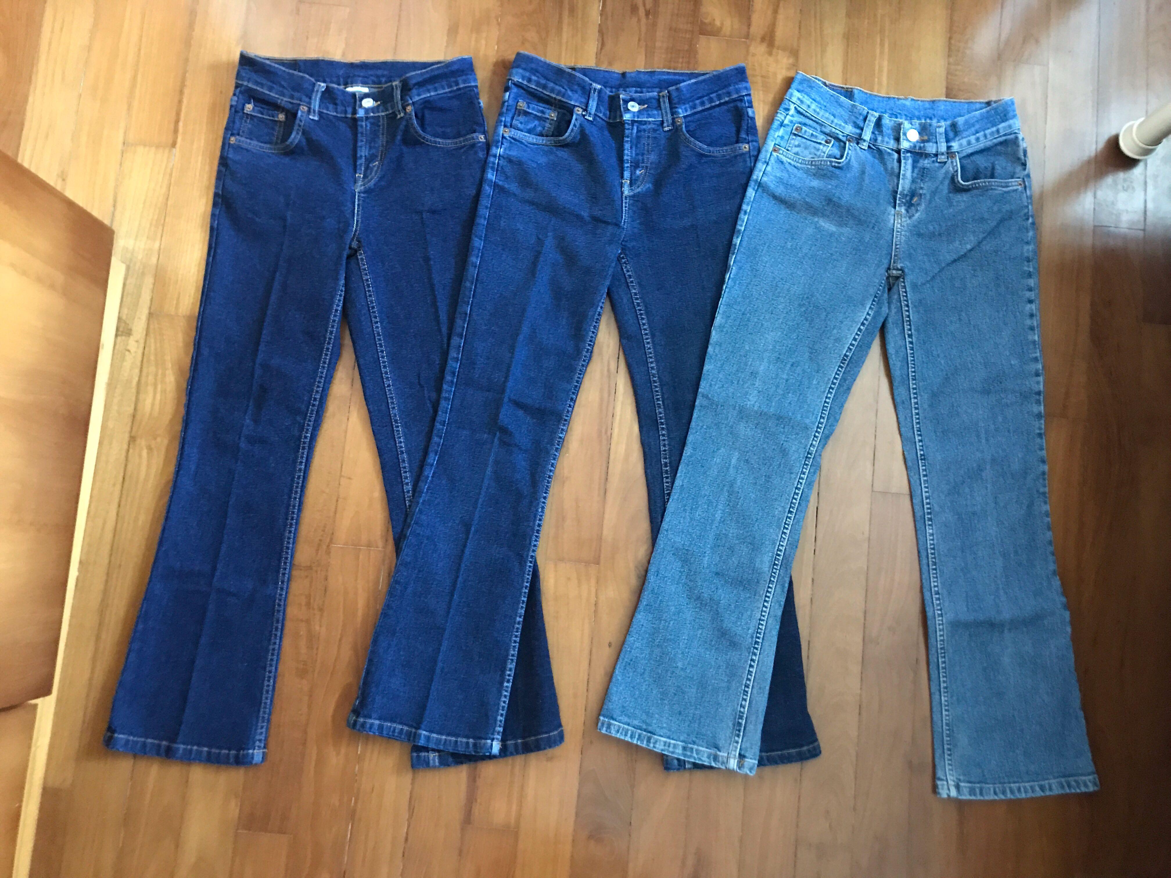 girls size 12 jeans