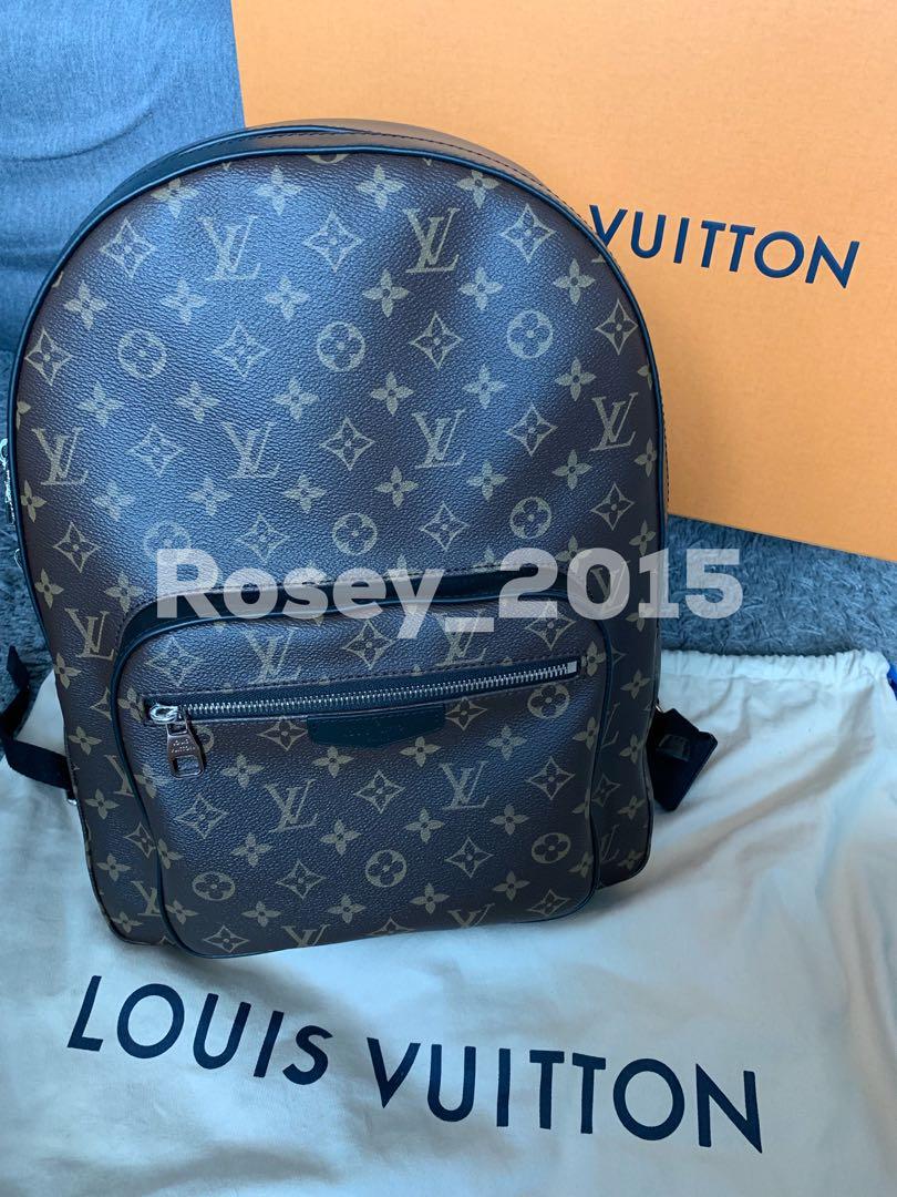 Louis vuitton josh backpack blue online