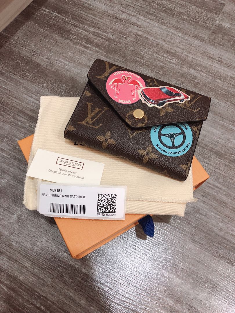 Products By Louis Vuitton: Victorine Wallet My Lv World Tour