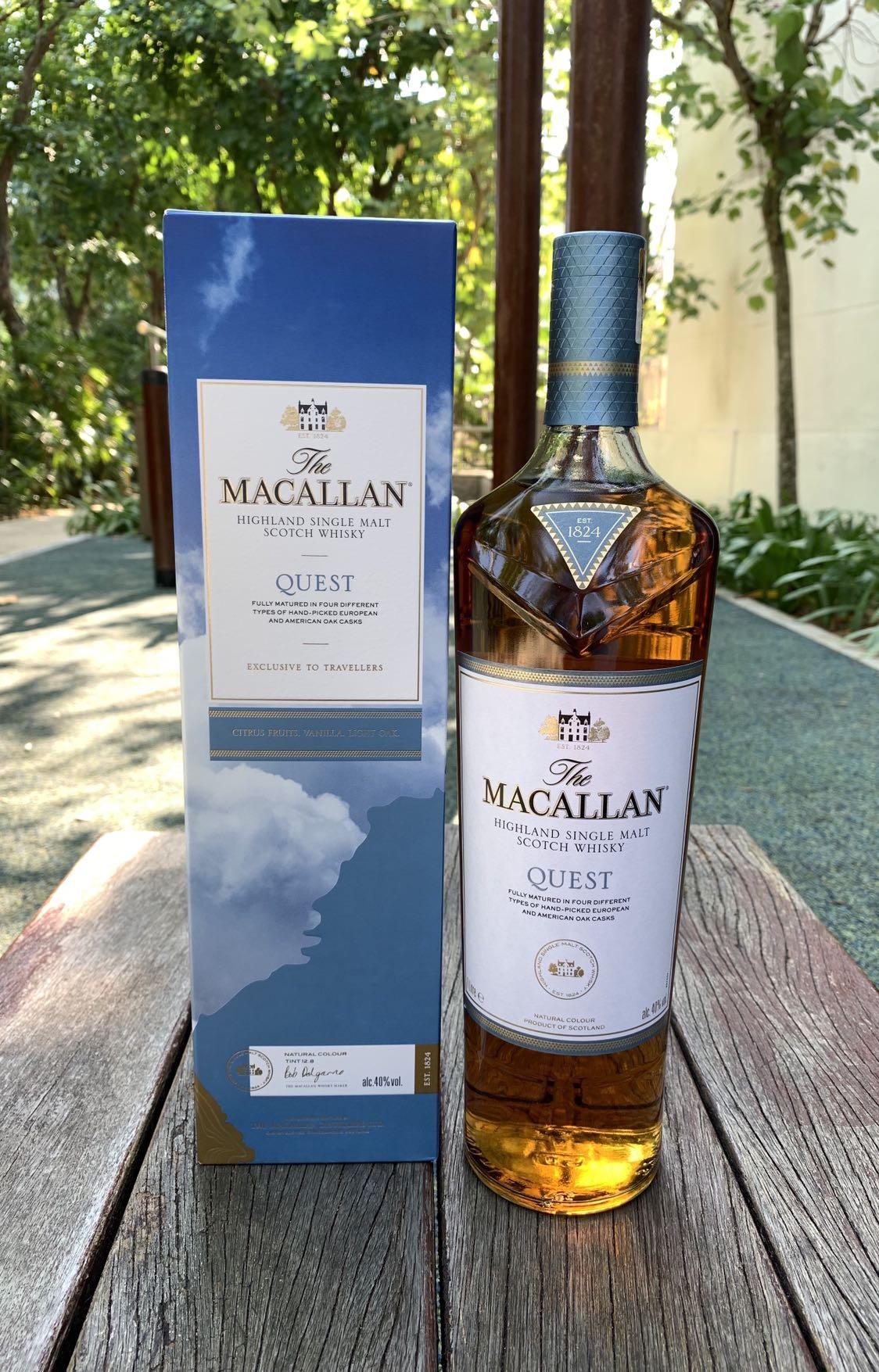 Macallan Quest 1l Food Drinks Beverages On Carousell