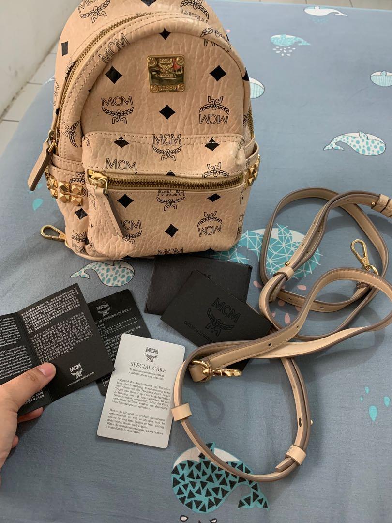 Mcm bebe deals boo beige