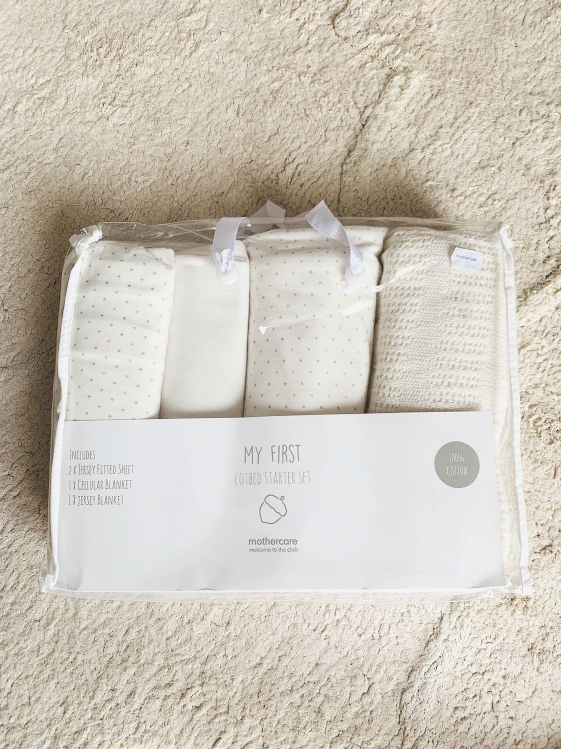 Mothercare cot hotsell bed starter set