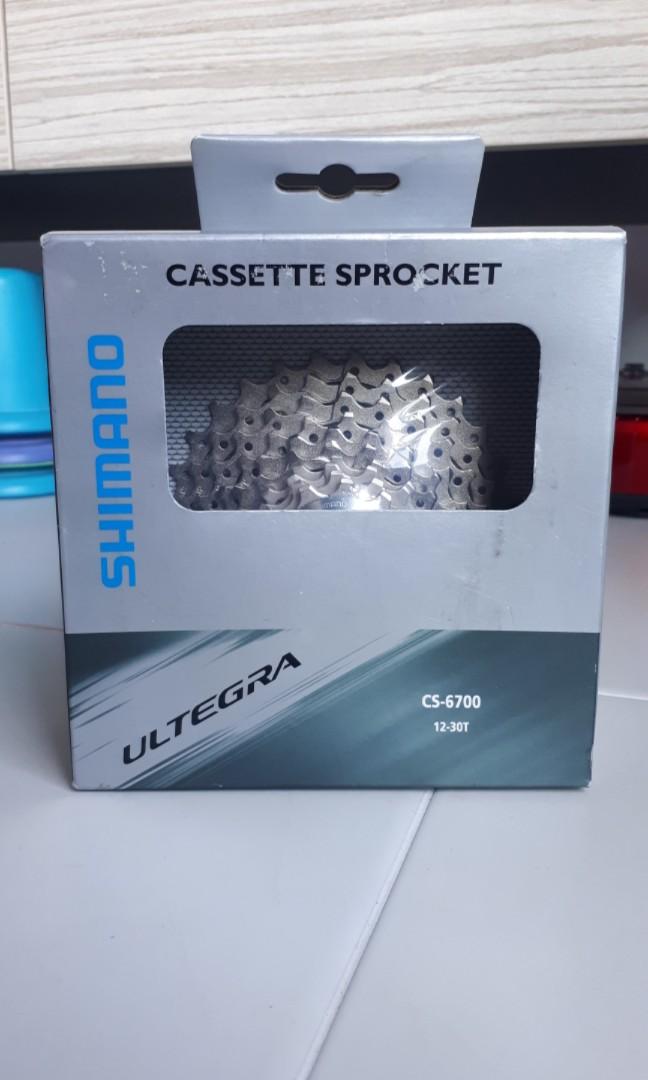 New Shimano Ultegra 10 Speed Cassette Cs 6700 12 30t Bicycles Pmds Bicycles Road Bikes On Carousell