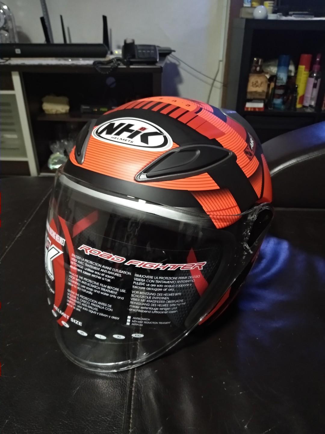 NHK R6 Helmet, Motorcycles, Motorcycle Apparel on Carousell