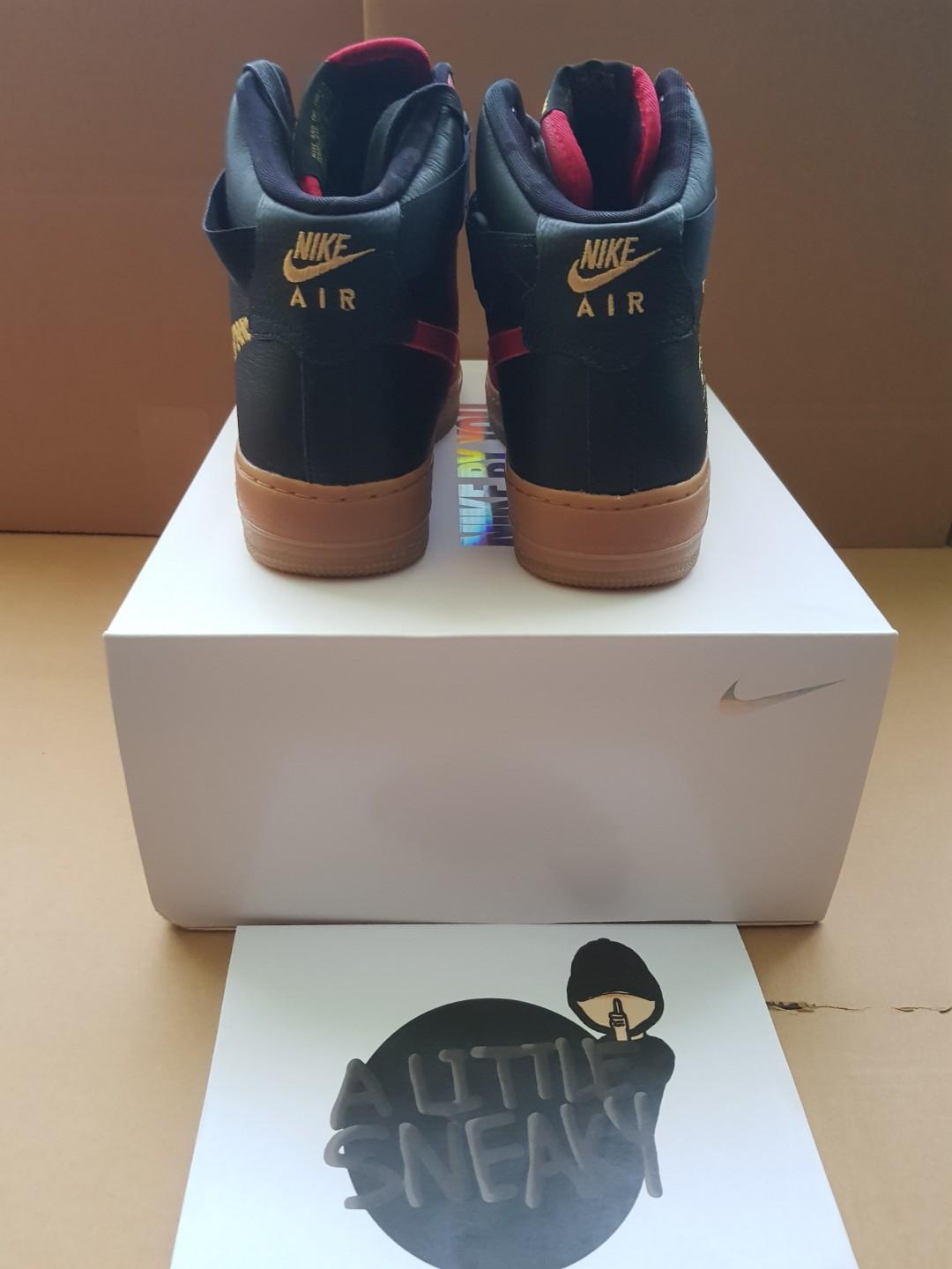Nike air force 1 high id by clearance maharishi