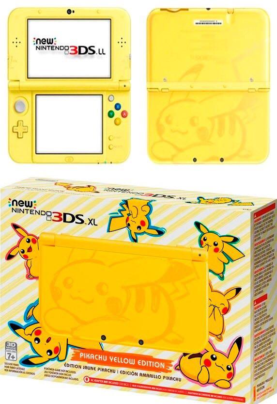 Nintendo 3ds Xl Pikachu Edition Video Gaming Video Game Consoles Nintendo On Carousell