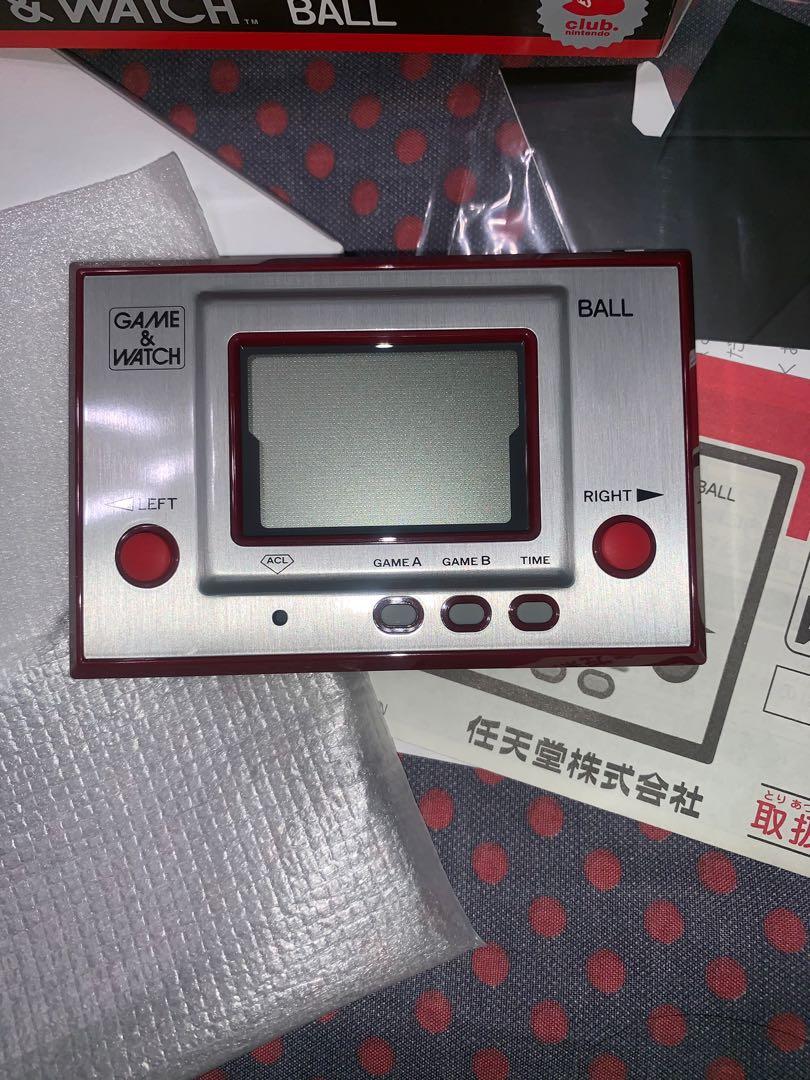 Nintendo Game & Watch (Category: Nintendo) located in Quezon City. Submitted by jultonov (Listing ID 246287143, Image 2). Description: Nintendo Game & Watch Ball Brand New With complete Box and manuals.