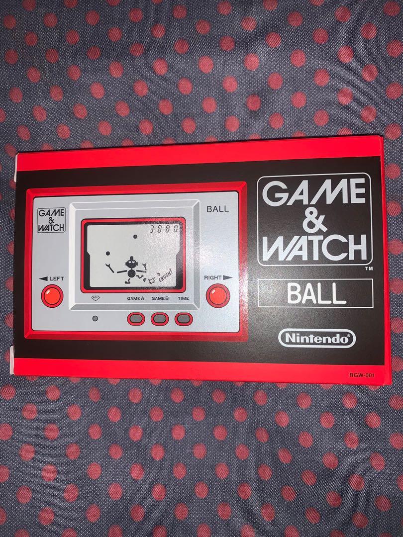 Nintendo Game & Watch (Category: Nintendo) located in Quezon City. Submitted by jultonov (Listing ID 246287143, Image 1). Description: Nintendo Game & Watch Ball Brand New With complete Box and manuals.