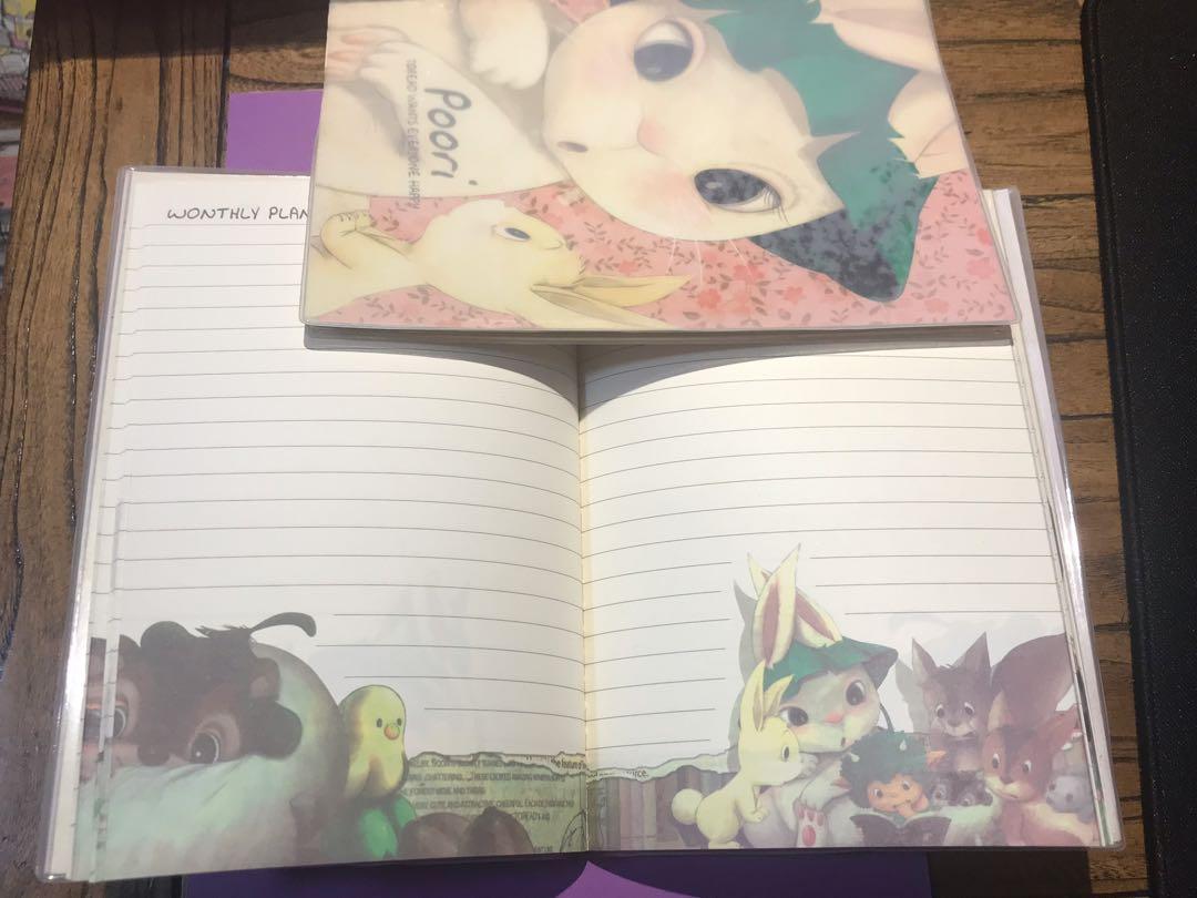 Notebook (Category: Stationery & School Supplies) located in Singapore. Submitted by royalcloud_a216db (Listing ID 246362459, Image 7). Description: Colorful notebook with monthly and weekly schedule. 48 pages, 6 designs. A4 paper below for comparison purpose. Normal postage included. Self collection at Yishun MRT..